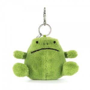 Jellycat Ricky Rain Frog Bag Charm Authentic Green grumpy Keychain gift no stock